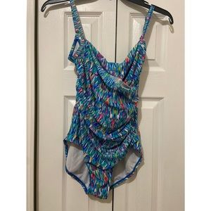 Jantzen multicolor one piece swimwear